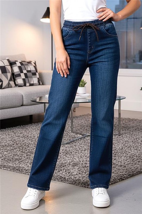 Jeansy JERSIKANA, Kolor : chabrowy, IVET.PL - Modna odzież