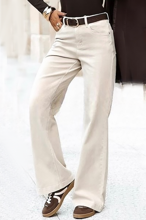 Jeansy BELANA, Kolor : biały, IVET.PL - Modna odzież