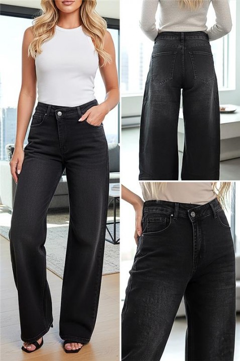 Jeansy TOLANA, Kolor : czarny, IVET.PL - Modna odzież