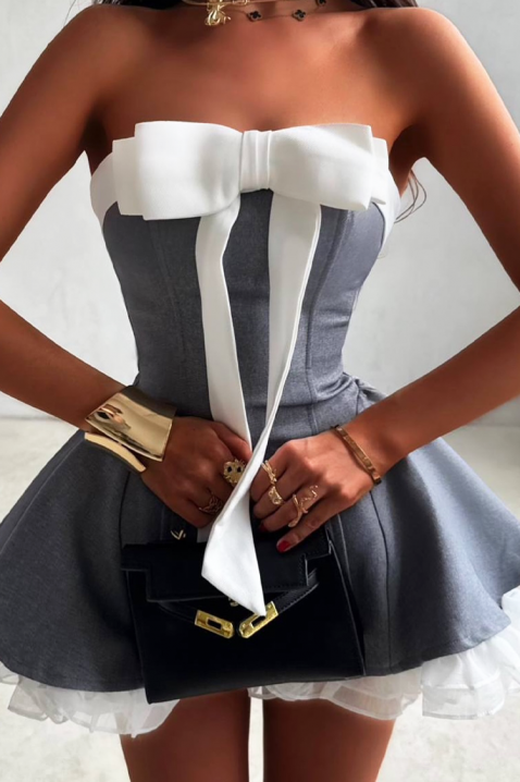 Sukienka OFELINZA GREY, Kolor : szary, IVET.PL - Modna odzież