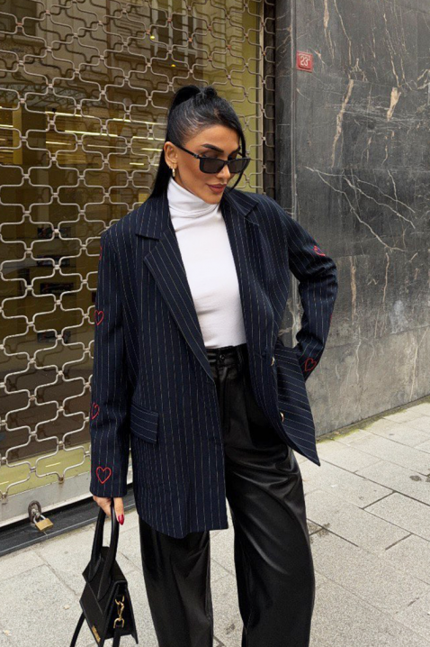 Marynarka NARILZA NAVY, Kolor : granatowy, IVET.PL - Modna odzież