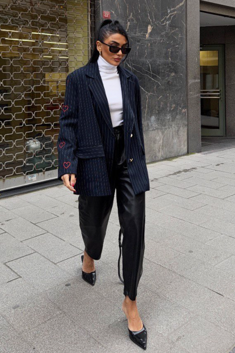 Marynarka NARILZA NAVY, Kolor : granatowy, IVET.PL - Modna odzież