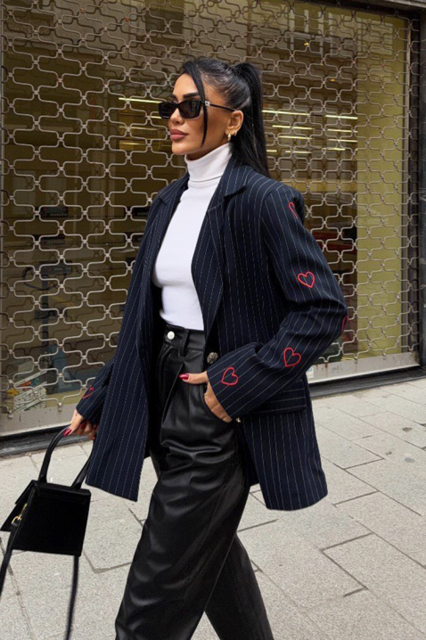 Marynarka NARILZA NAVY, Kolor : granatowy, IVET.PL - Modna odzież