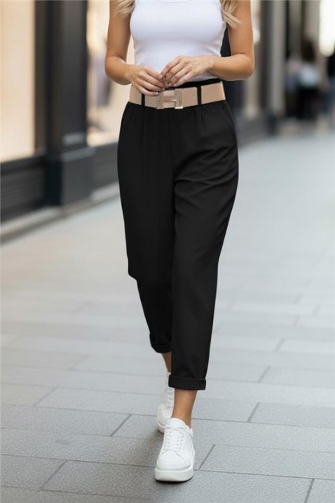 Spodnie LOVRENZA BLACK, Kolor : czarny, IVET.PL - Modna odzież