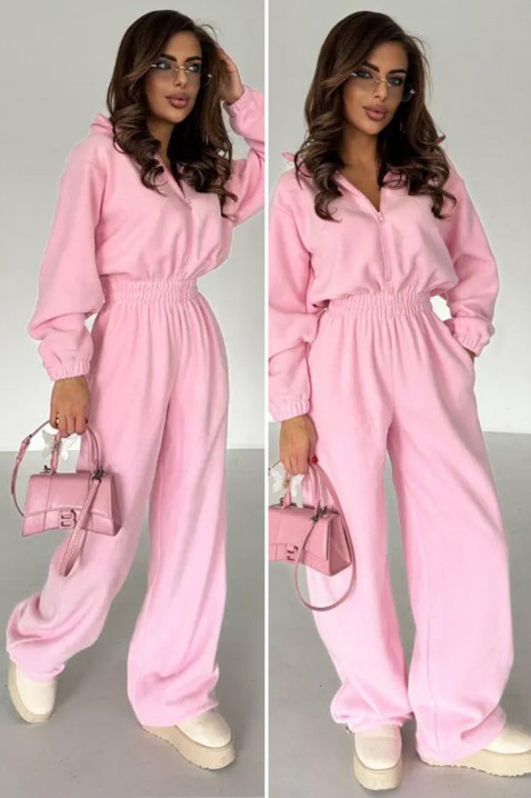 Kombinezon VALENZANA, Kolor : różowy, IVET.PL - Modna odzież