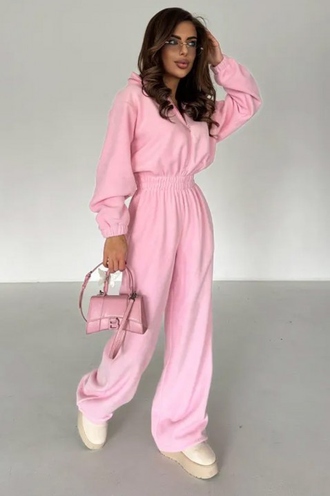 Kombinezon VALENZANA, Kolor : różowy, IVET.PL - Modna odzież