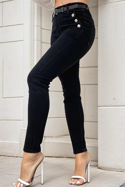 Jeansy KOPNINDA, Kolor : czarny, IVET.PL - Modna odzież