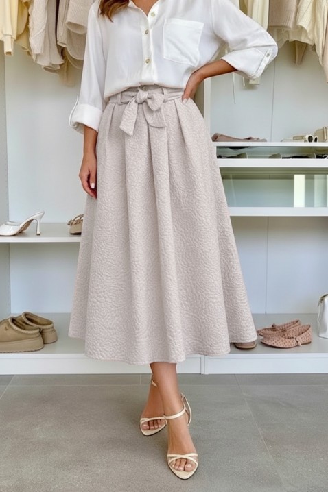 Spódnica PROLENZA MOCHA, Kolor : mocca, IVET.PL - Modna odzież