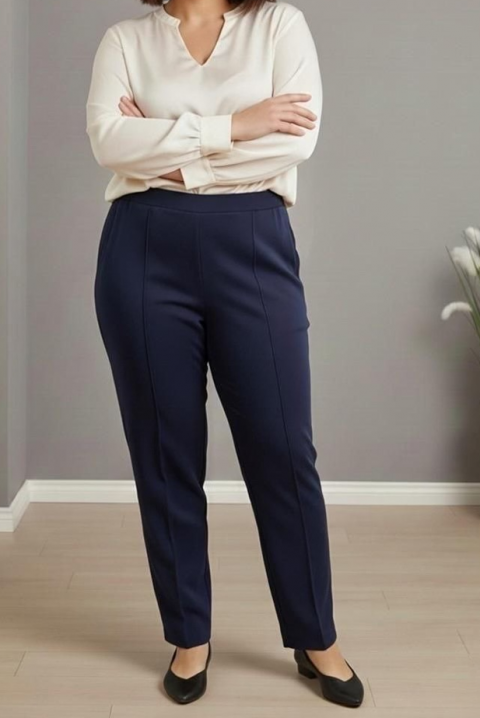 Spodnie ANARELDA, Kolor : granatowy, IVET.PL - Modna odzież