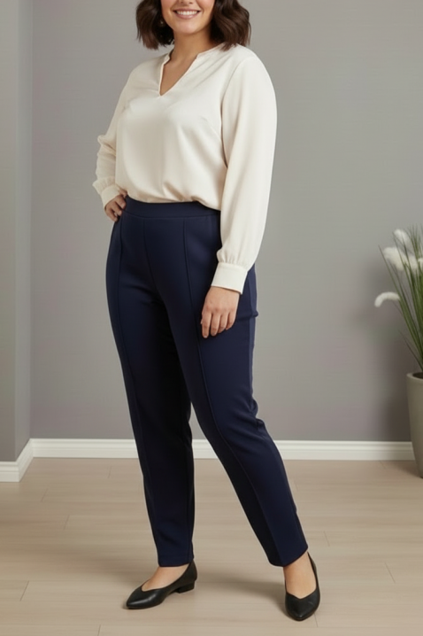 Spodnie ANARELDA, Kolor : granatowy, IVET.PL - Modna odzież