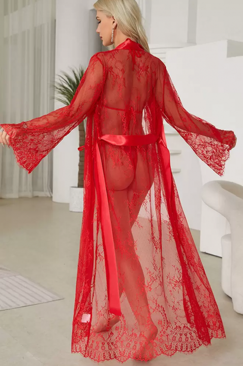 Szlafrok DUALINZA, Kolor : czerwony, IVET.PL - Modna odzież