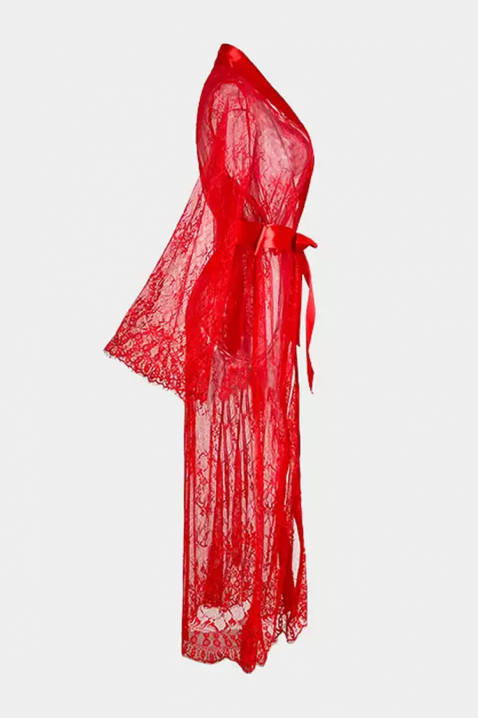 Szlafrok DUALINZA, Kolor : czerwony, IVET.PL - Modna odzież