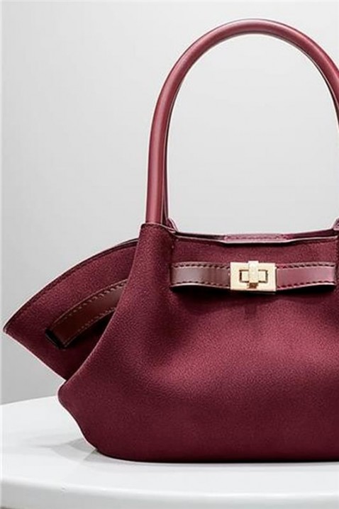 Torebka GAZIOLA BORDO, Kolor : bordowy, IVET.PL - Modna odzież