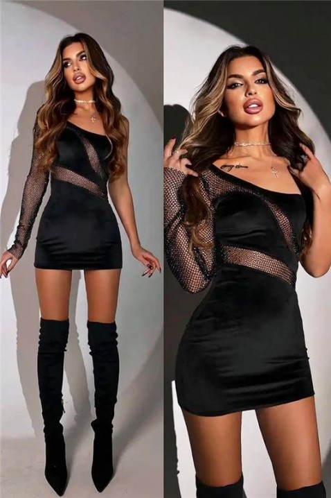 Sukienka CHERVOLZA, Kolor : czarny, IVET.PL - Modna odzież