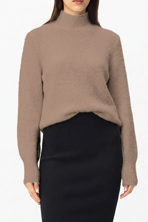 Sweter BROJEFA MOCHA, Kolor : mocca, IVET.PL - Modna odzież