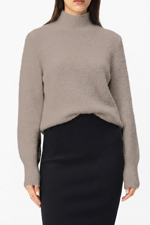 Sweter BROJEFA GREY, Kolor : szary, IVET.PL - Modna odzież