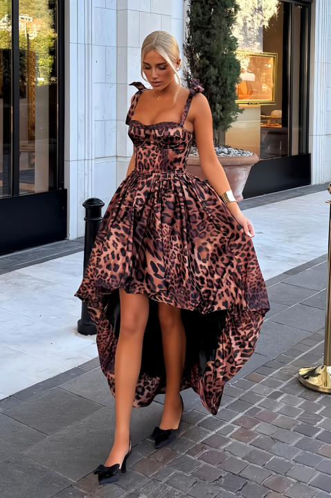 Sukienka ELIZIANA, Kolor : wielokolorowy, IVET.PL - Modna odzież