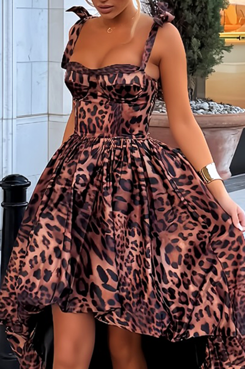 Sukienka ELIZIANA, Kolor : wielokolorowy, IVET.PL - Modna odzież