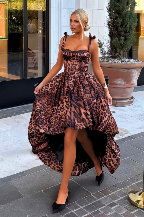 Sukienka ELIZIANA, Kolor : wielokolorowy, IVET.PL - Modna odzież