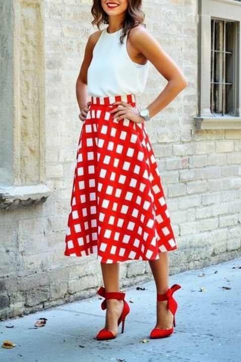 Spódnica BILYANA, Kolor : wielokolorowy, IVET.PL - Modna odzież