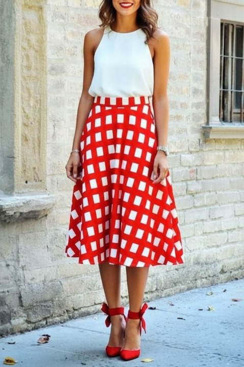 Spódnica BILYANA, Kolor : wielokolorowy, IVET.PL - Modna odzież