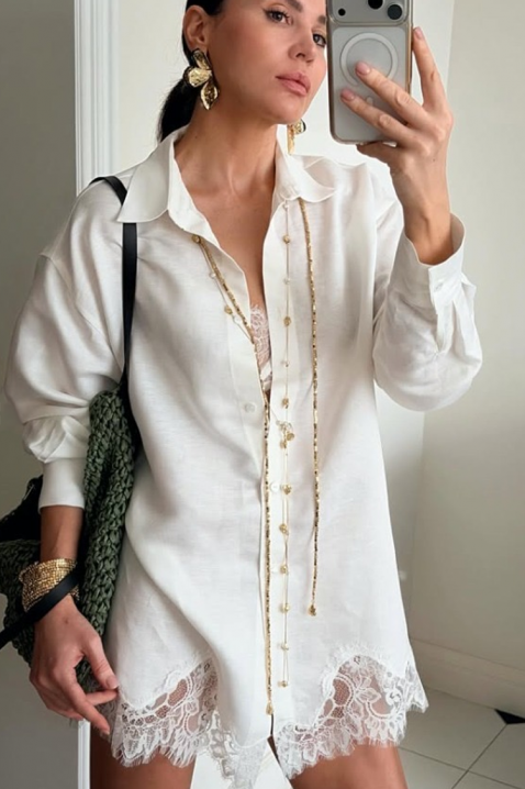 Komplet MORFELNA, Kolor : biały, IVET.PL - Modna odzież