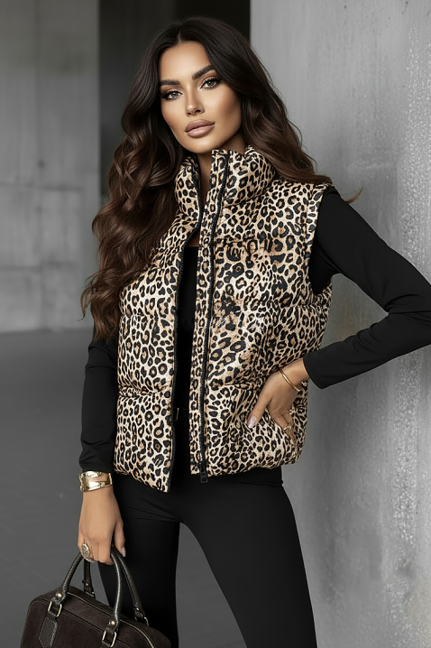 Kamizelka EMOLFEA, Kolor : wielokolorowy, IVET.PL - Modna odzież