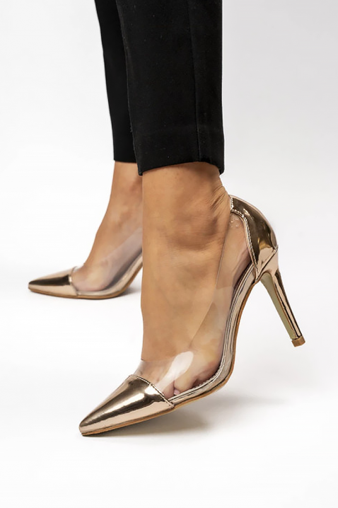 Szpilki SERFONMA GOLD, Kolor : złoty, IVET.PL - Modna odzież