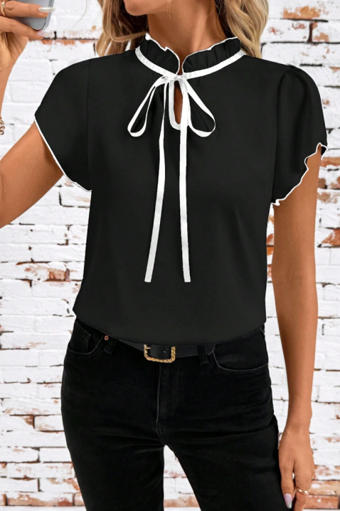 Koszulka AVELONZA BLACK, Kolor : czarny, IVET.PL - Modna odzież