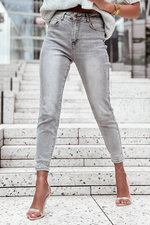 Jeansy AZILENA, Kolor : szary, IVET.PL - Modna odzież