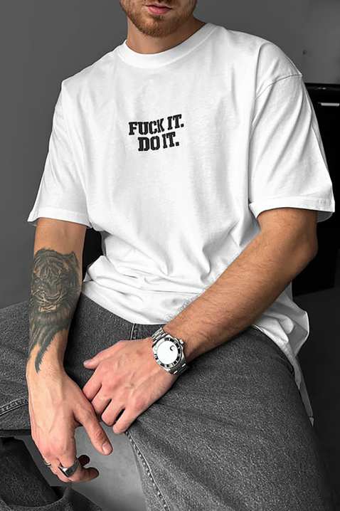 Koszulka MORFESO WHITE, Kolor : biały, IVET.PL - Modna odzież