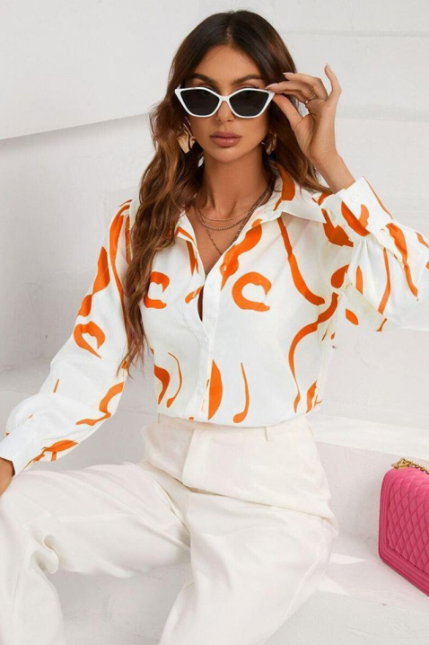 Koszula TENDIA, Kolor : biały, IVET.PL - Modna odzież