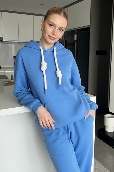 Bluza ZOREXINA BLUE, Kolor : chabrowy, IVET.PL - Modna odzież