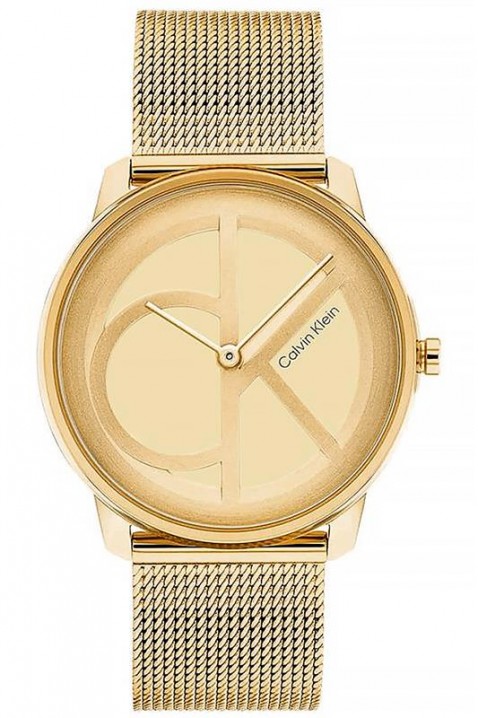 Zegarek CALVIN KLEIN Iconic Mesh 25200034, Kolor : złoty, IVET.PL - Modna odzież