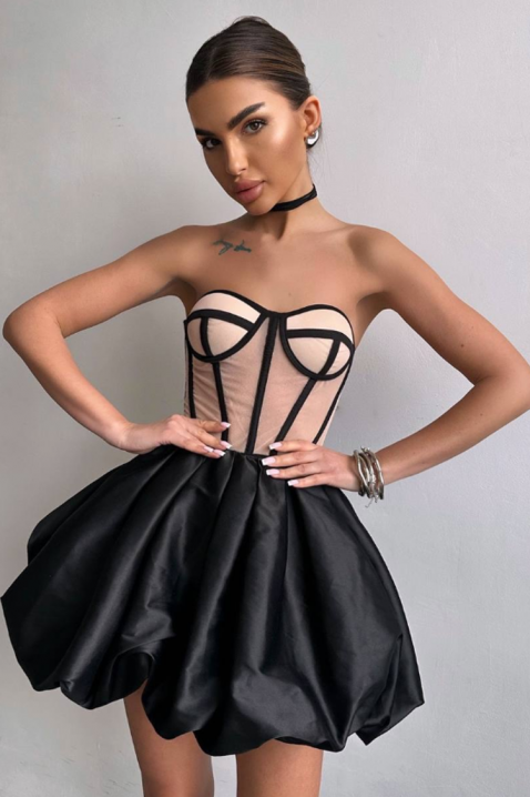 Sukienka ZENARIA, Kolor : czarny, IVET.PL - Modna odzież