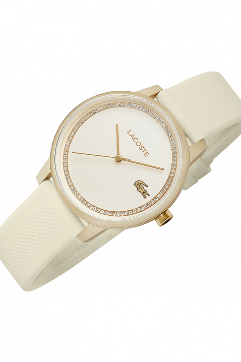 Zegarek LACOSTE 12.12 Go 2001288, Kolor : ecru, IVET.PL - Modna odzież