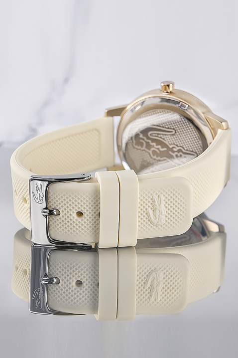 Zegarek LACOSTE 12.12 Go 2001288, Kolor : ecru, IVET.PL - Modna odzież