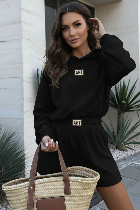 Komplet GERLENZA BLACK, Kolor : czarny, IVET.PL - Modna odzież