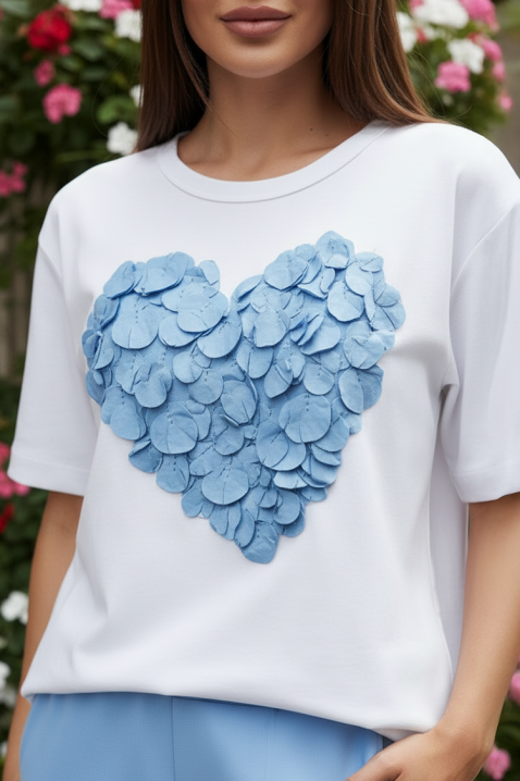 Komplet ALEXARA, Kolor : błękitny, IVET.PL - Modna odzież