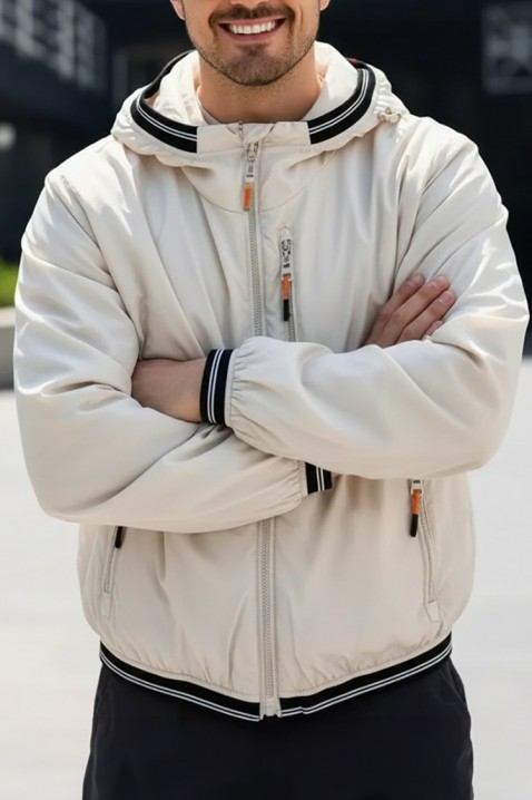 Kurtka ZORMENFO ECRU, Kolor : ecru, IVET.PL - Modna odzież