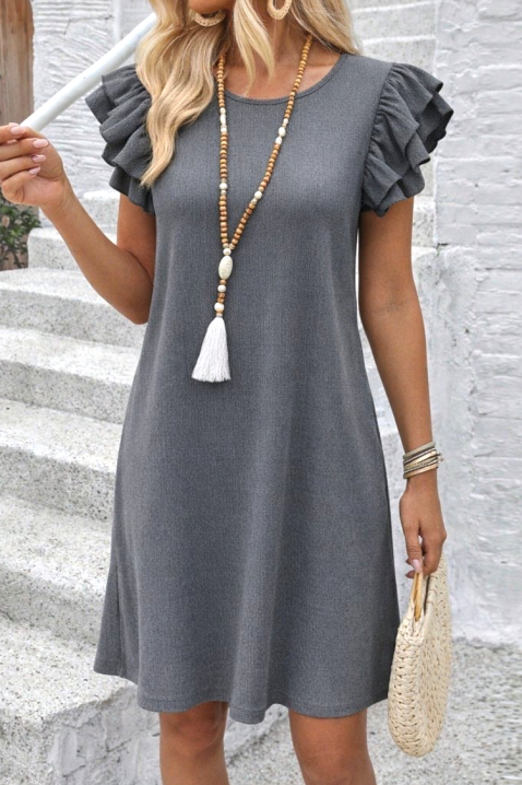 Sukienka ADELINDA GREY, Kolor : szary, IVET.PL - Modna odzież