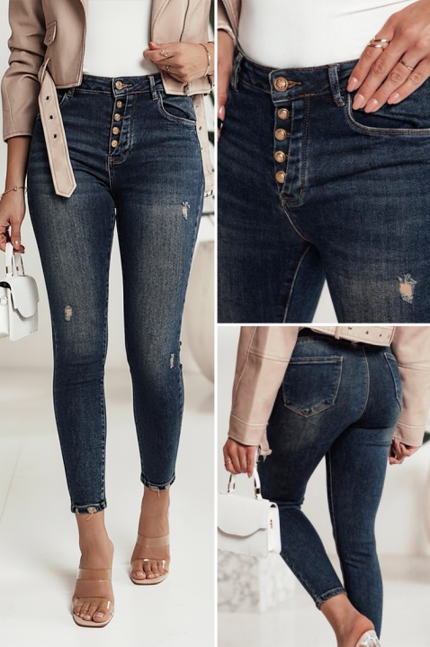 Jeansy VALERINZA, Kolor : granatowy, IVET.PL - Modna odzież