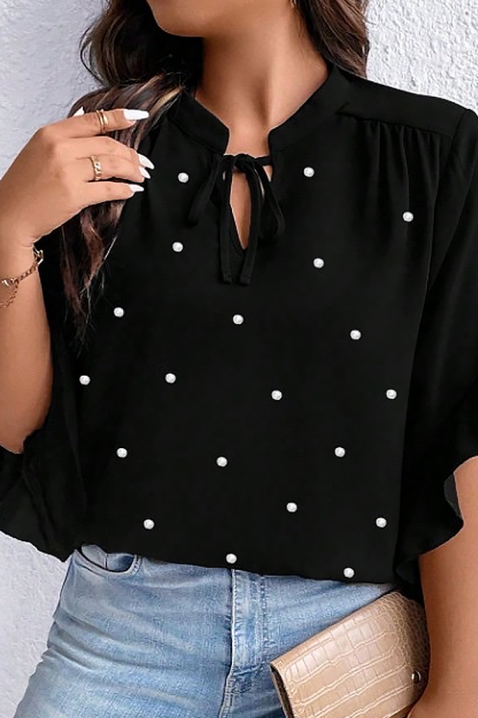 Bluzka ELISANDRINA BLACK, Kolor : czarny, IVET.PL - Modna odzież