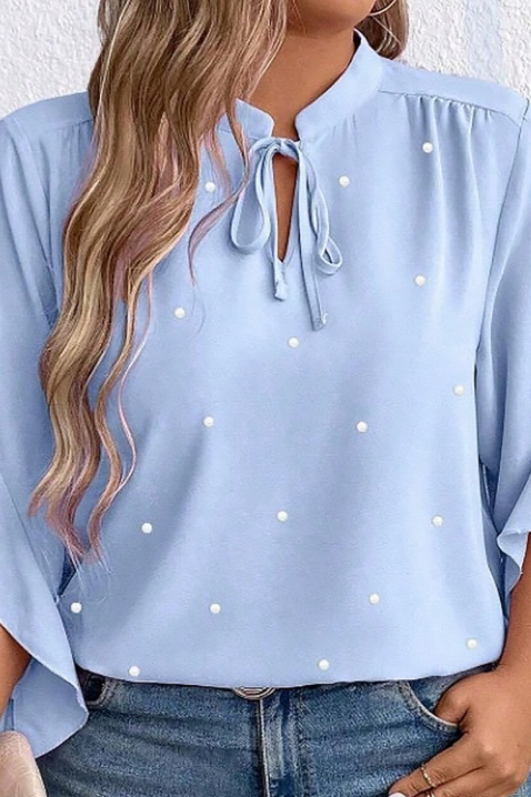 Bluzka ELISANDRINA SKY, Kolor : błękitny, IVET.PL - Modna odzież