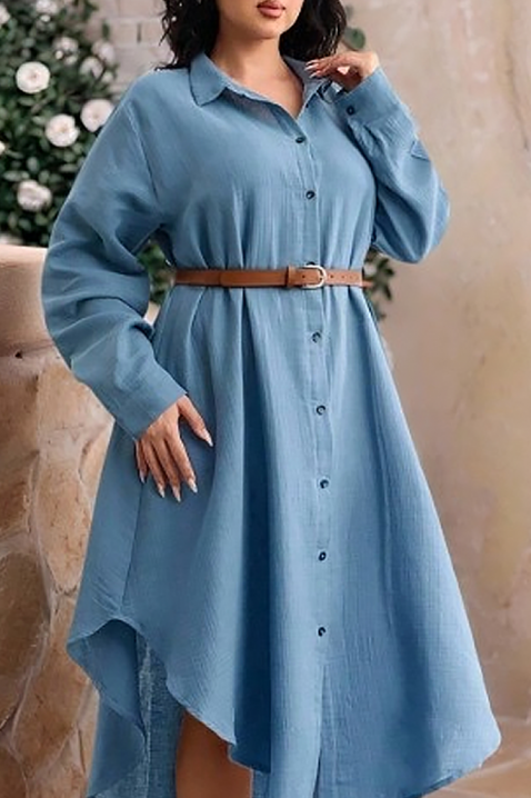 Sukienka GLORIANA, Kolor : chabrowy, IVET.PL - Modna odzież