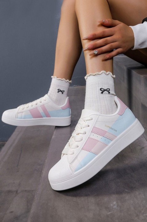 Tenisówki REOFEGA, Kolor : biały, IVET.PL - Modna odzież