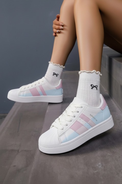 Tenisówki REOFEGA, Kolor : biały, IVET.PL - Modna odzież