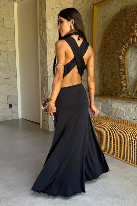 Sukienka GIZELDA, Kolor : czarny, IVET.PL - Modna odzież