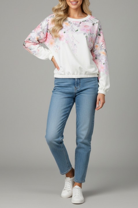 Bluzka AZERINA, Kolor : biały, IVET.PL - Modna odzież