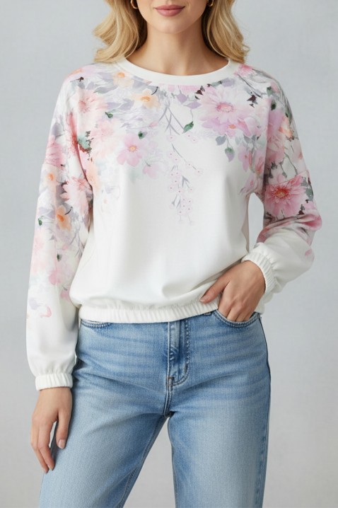 Bluzka AZERINA, Kolor : biały, IVET.PL - Modna odzież